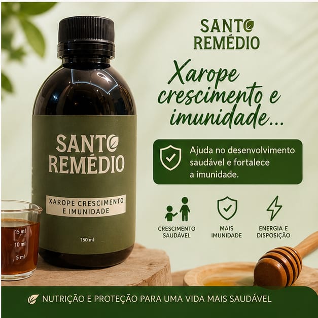 Xarope Crescimento e Imunidade